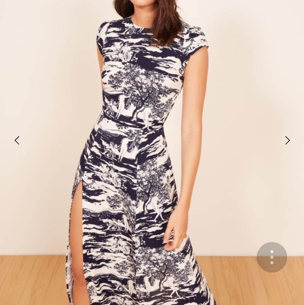 Excellent condition Reformation Gavin dress